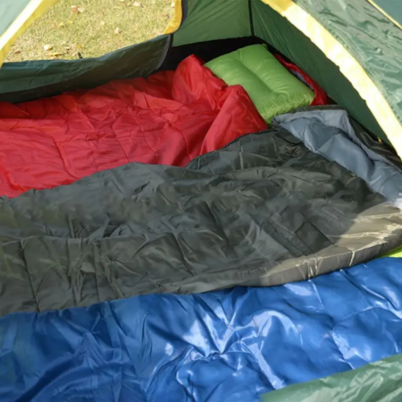 

Adult Soft Hooded Sleeping Bag Indoor Outdoor Use Ultralight Compact Hiking Backpacking Camping Adventure Activity X7JD