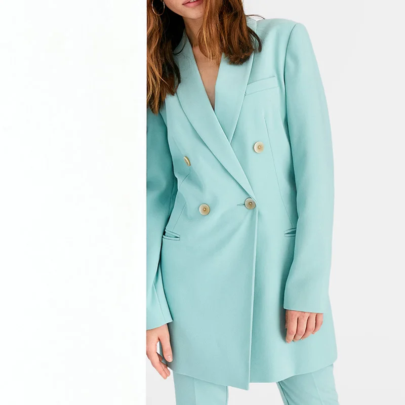 Весенние женские костюмы из 2 предметов черно-белая офисная Форма Женский