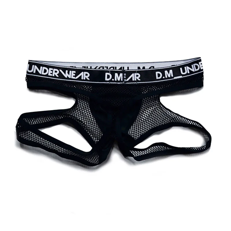 Нижнее белье для мужчин прозрачные сетчатые трусы сексуальные мужские стринги