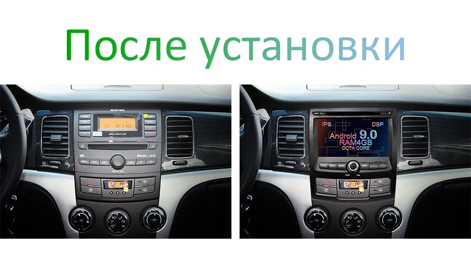 DSP ips экран 4G 64G Android 9,0 AV выход 2 DIN Автомобильный dvd-плеер для SSANGYONG KORANDO gps навигация радио мультимедиа Sterero