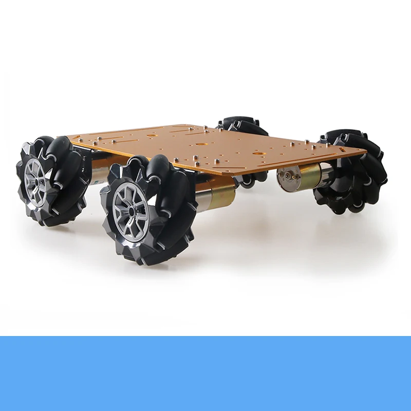 

Полноприводный большой металлический автомобильный шасси 97 мм Mecanum, полный комплект колес 12 В, мотор постоянного тока с высоким крутящим моментом для самостоятельной сборки RC, платформа для дрифта
