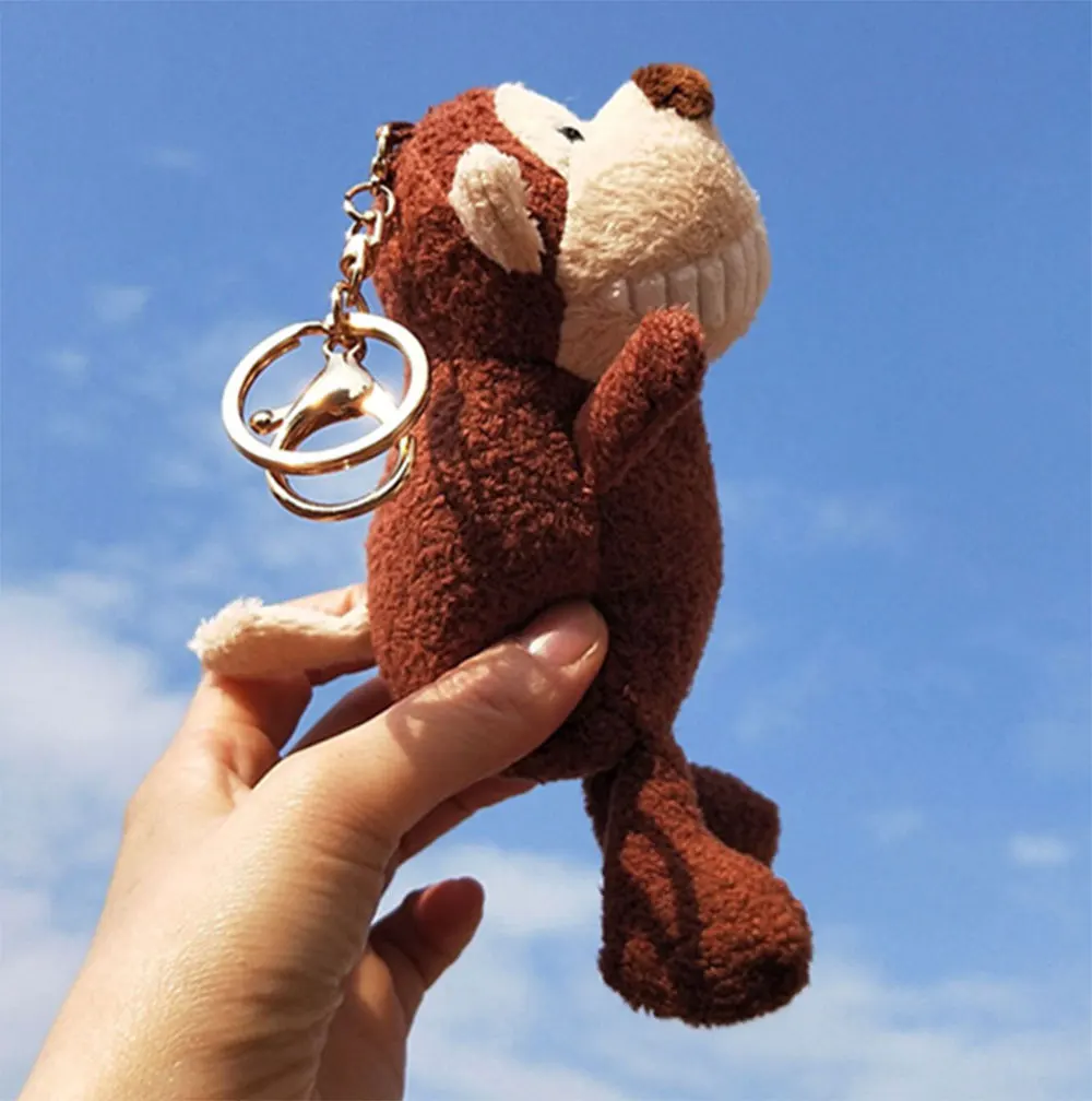 15-20cm Plush Toys Soft Keychain Popular Toys Bing Bunny Friend Stuffed& Plush Animals Kawaii Keychain For Boys And Girls
