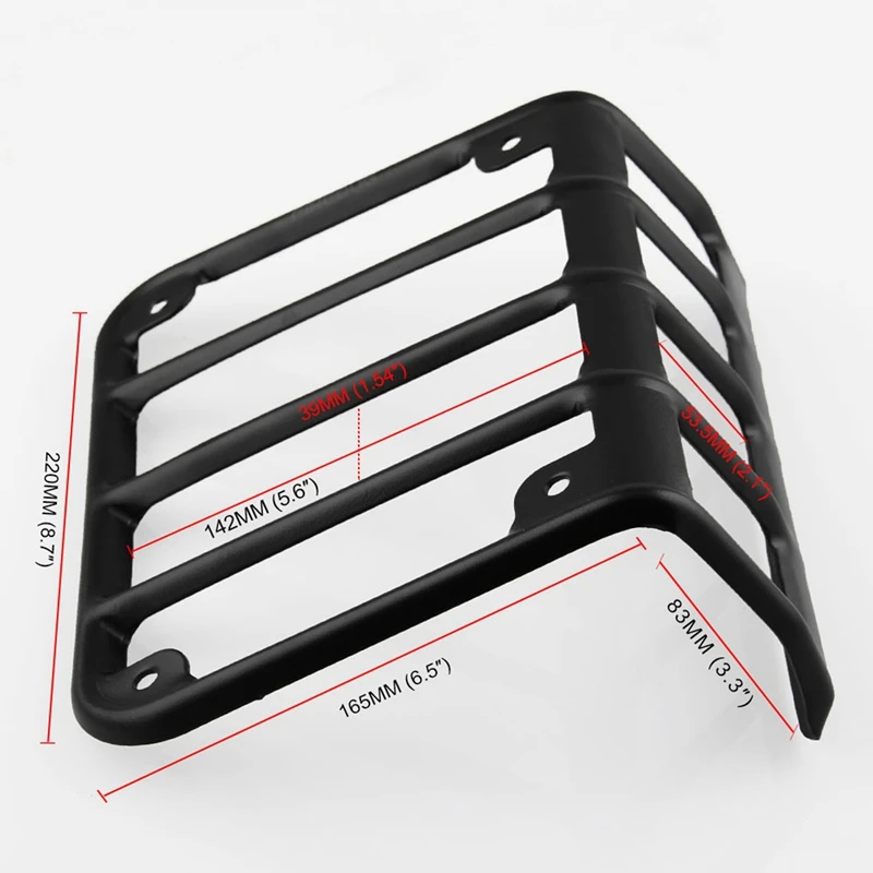 

3 Pcs Car Accessories: 2 Pcs Rear Tail Light Guards Protector Covers & 1 Pcs Gas Cap Cover Black Fuel Door Tank Cover