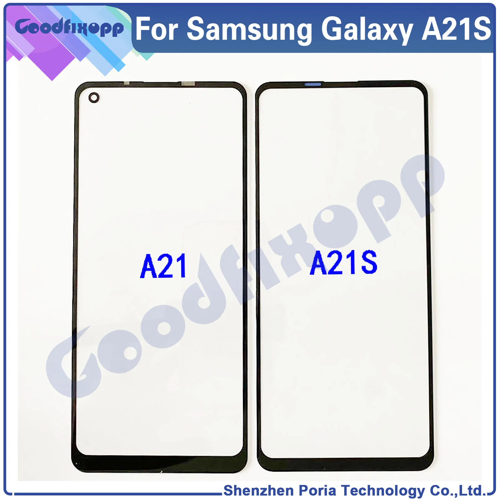 5 шт. для Samsung Galaxy A21 A21S SM-A215U S215DL A217F/DSN SM-A217M/DS ЖК-дисплей сенсорный передний Внешний объектив стеклянный экран