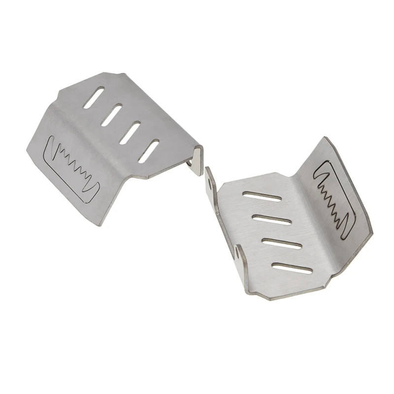 

5PCS Stainless Steel Chassis Armor Axle Protector Skid Plate for RC Crawler Axial SCX10 III AXI03007 Upgrade Parts
