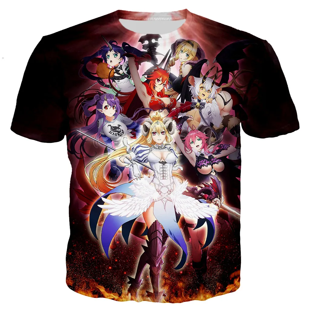 

The Seven Deadly Sins Nanatsu No Taizai men/women New fashion cool 3D printed t-shirts casual style tshirt streetwear tops