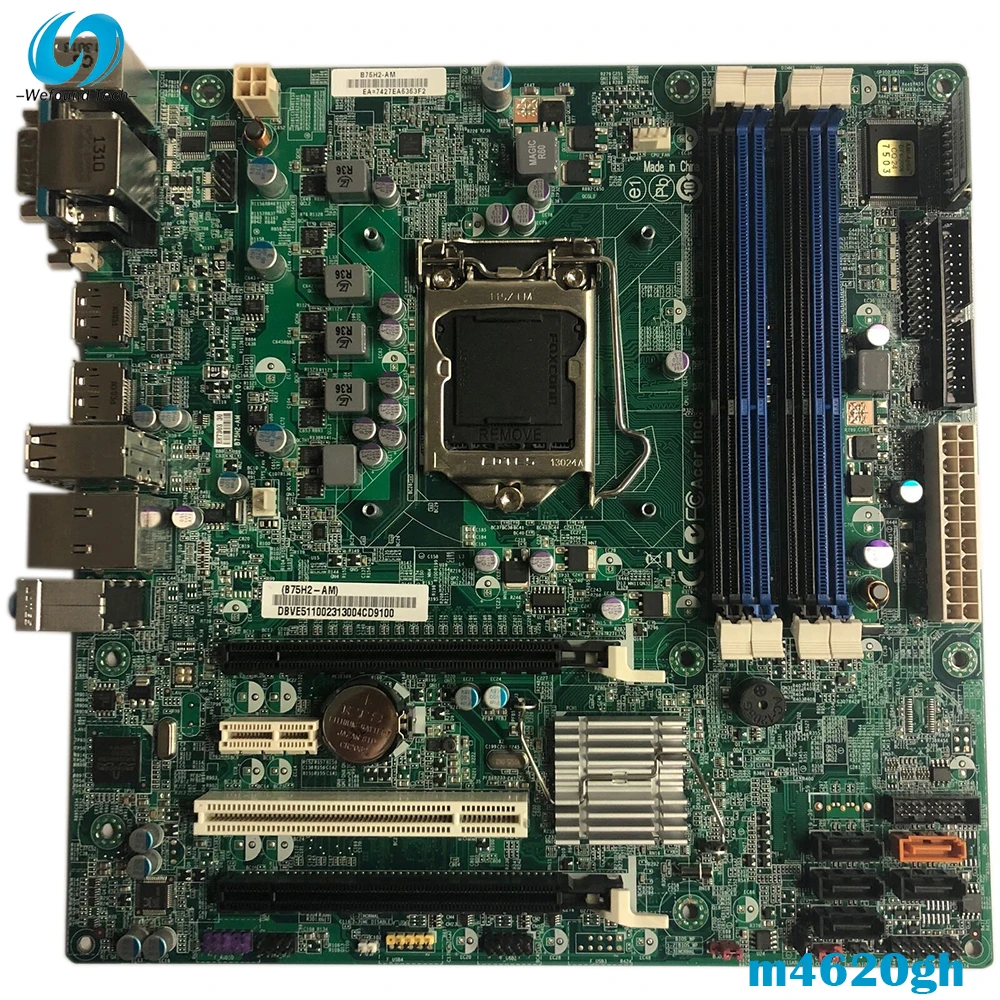 

100% Working Desktop Motherboard For Acer M4620gh B75H2-AM 1155 B75 System Board Fully Tested