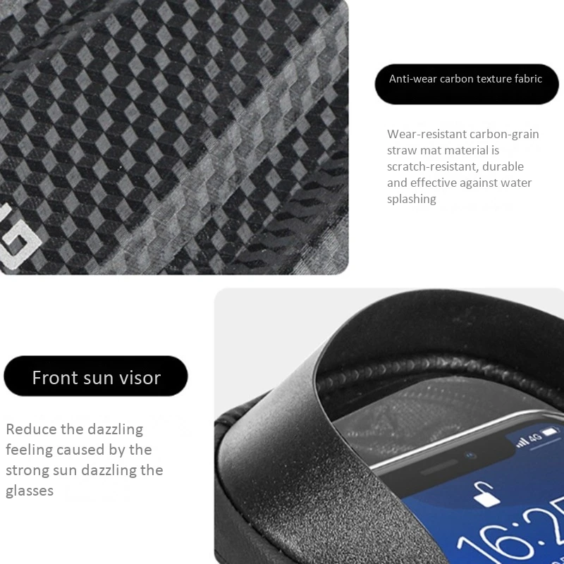 

WEST BIKING Bicycle Bag High Waterproof Top Tube Bike Bag Presssn Cell Mobile Phone Bag 6.5 Inch Phone Case