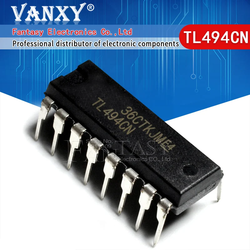 10 шт. TL494CN DIP16 TL494C DIP TL494 494CN DIP-16 Новый и оригинальный IC | Электронные компоненты