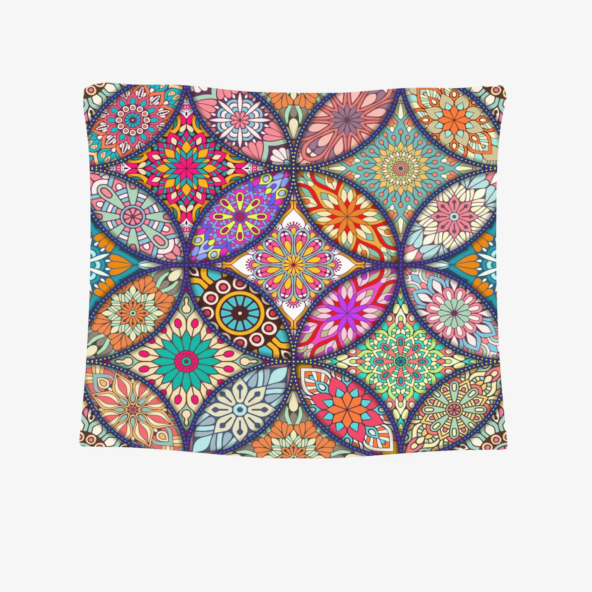 

India Mandala Swimwear Women Beach Cover Up Camping Mat Beach Blanket Outdoor Portable Ground Mat Mattress Camping Picnic Mat