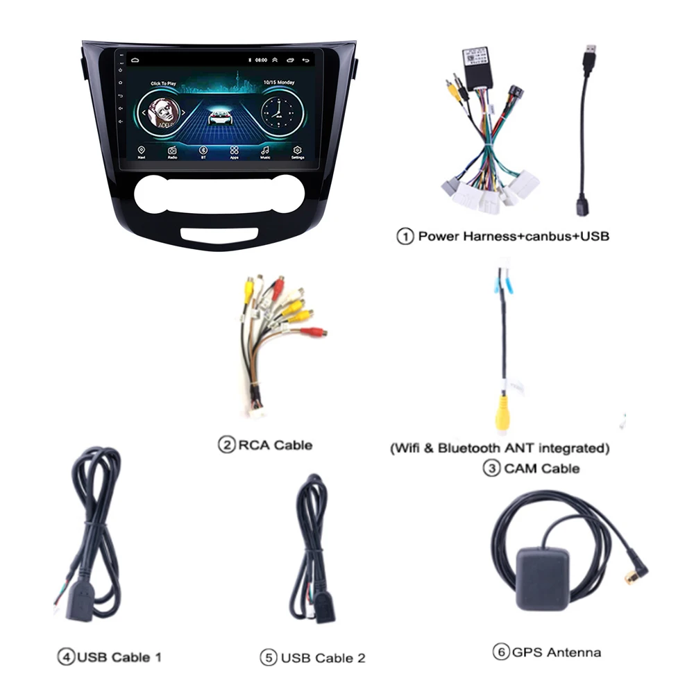 Автомобильный DVD для Nissan QashQai X Trail 2013 2014 2015 2016 автомобильный Радио 2.5D gps