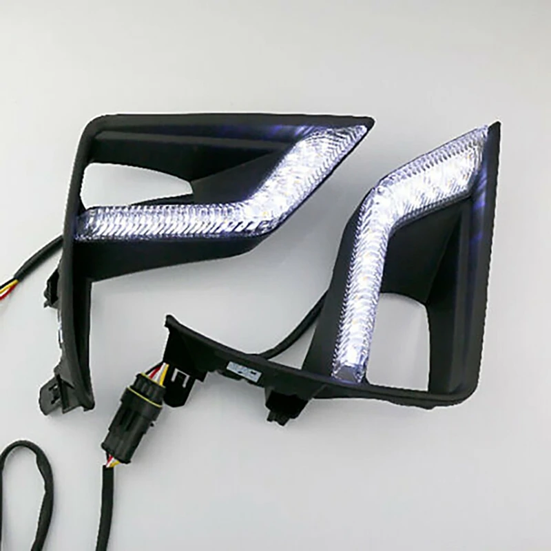 Автомобильный светодиодный DRL указатель поворота сигнал дневные ходовые