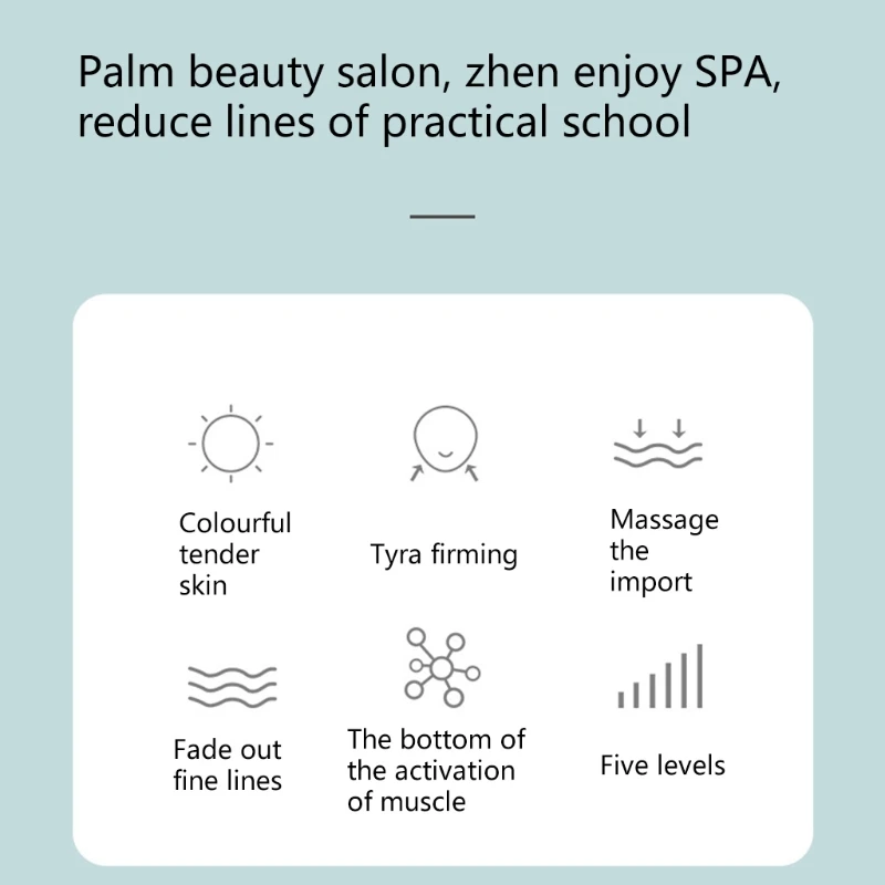 

Electric Firming Face Skin Beauty Device Facial Massage Wrinkle Lifter Beauty Dropshipping