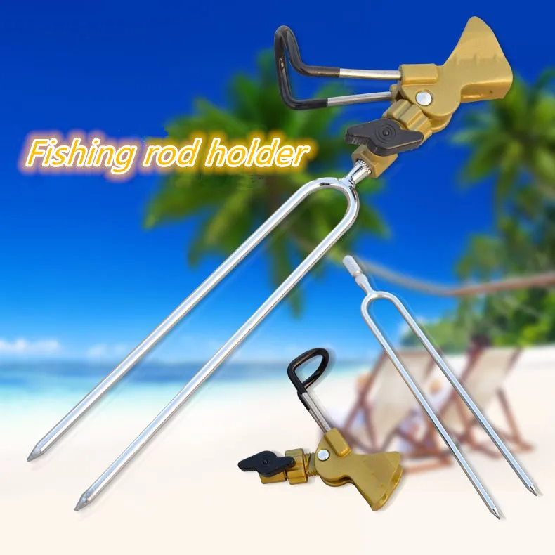 

Stainless steel Fishing holder card holder to insert battery pole fishing 42*29*14cm fishing supplies free shipping