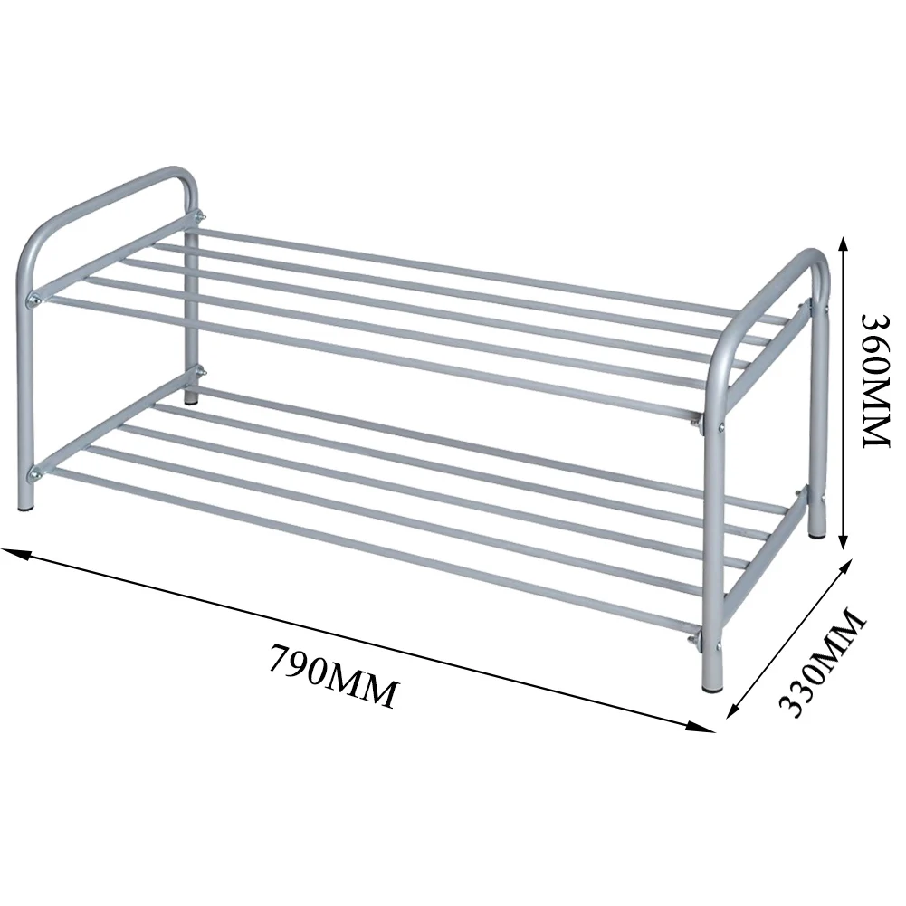 Новые 2 надежные полки для размещения обуви Конструкция этажерки разборная