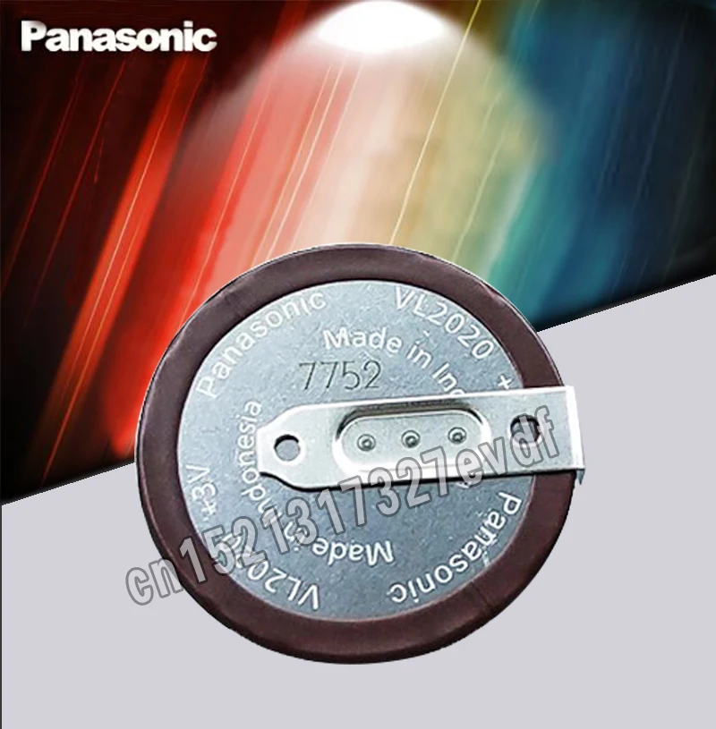 1 2 шт. 100% оригинальный PANASONIC VL2020 180 градусов автомобильные брелоки перезаряжаемая