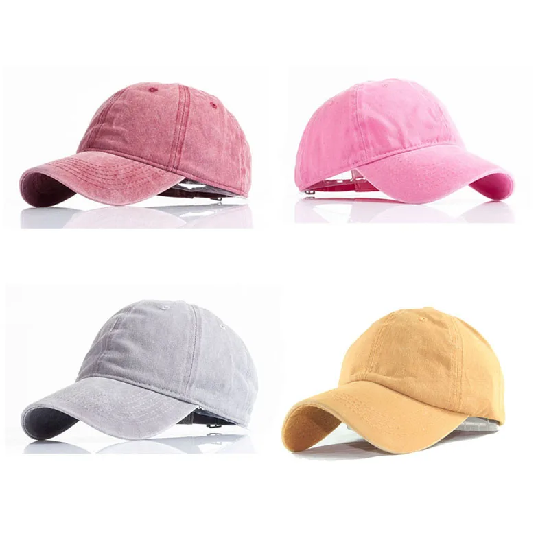 Горячая Распродажа Мужская бейсболка для улицы летняя однотонная в стиле ретро