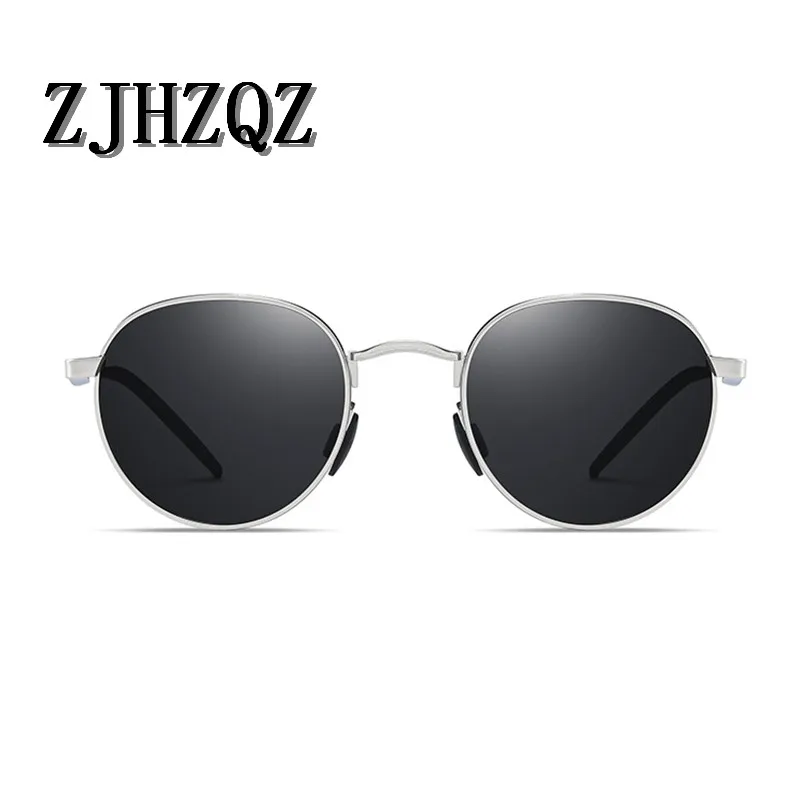 

Men Black Vintage Steampunk Goggles Polarized Sunglasses Women Classic Round Retro Pilot Car Driving Eyewears Oculos de sol