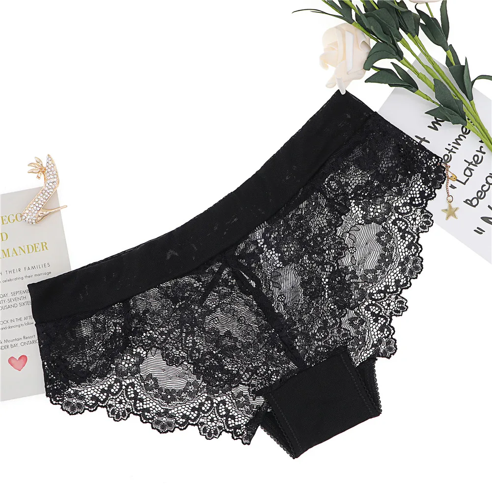 

CYHWR Women's sexy lace flower underwear seamless cotton breathable panties hot sale
