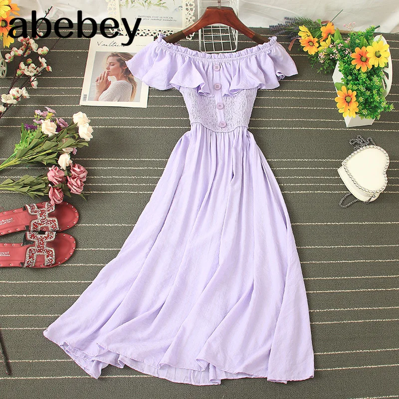 

Женское однобортное платье с вырезом лодочкой, Повседневное платье-трапеция с высокой талией, оборками и коротким рукавом, зеленые/синие ле...