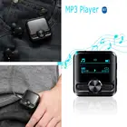 Портативный мини mp3-плеер JNN M9 HIFI Sports с Bluetooth 4,2 8 Гб 16 Гб Hifi MP3 радио ретранслятор 1,2 дюймов OLED цветной дисплей