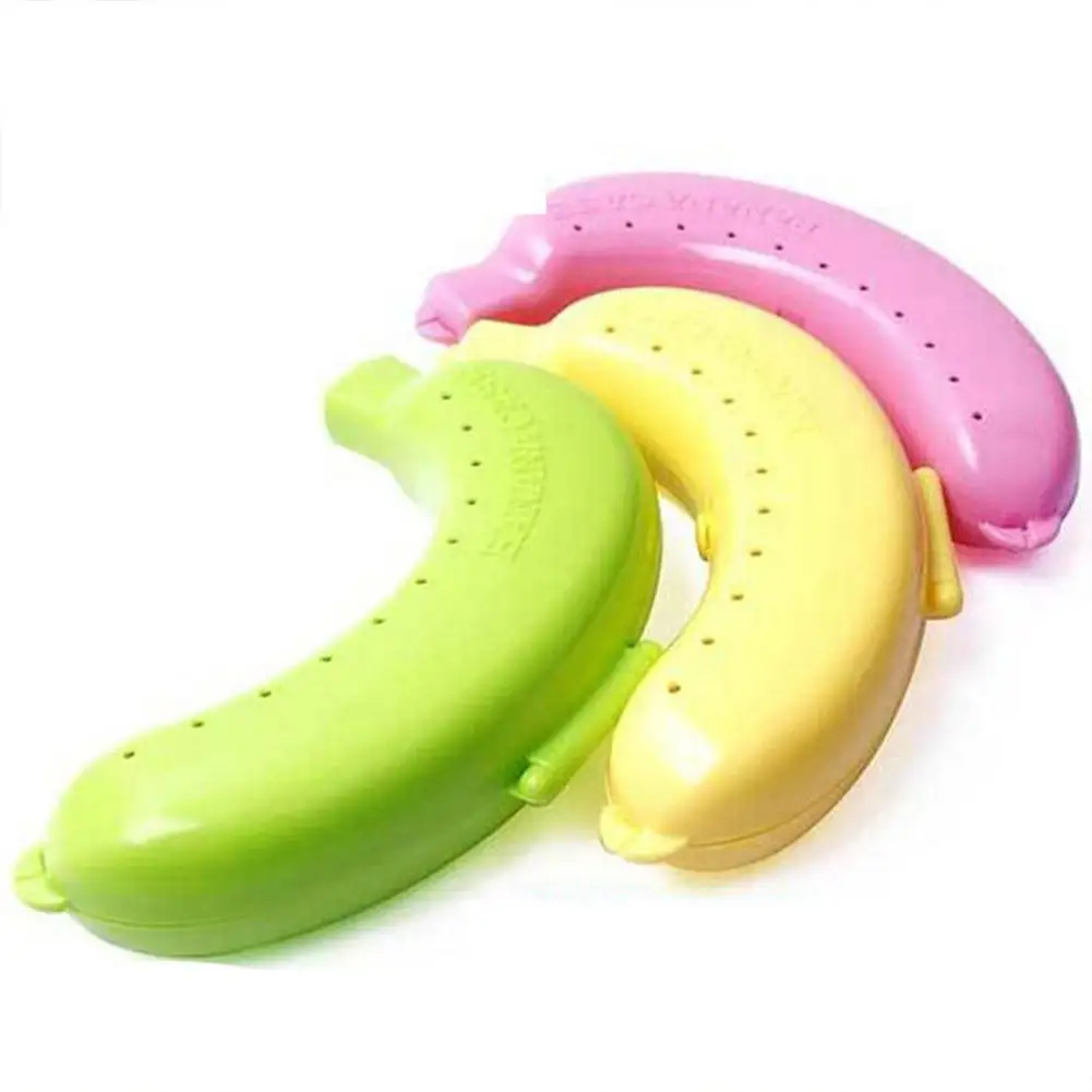 GloryStar 1pc Portable Cute Fruit Banana Protector Box Holder Storage | Дом и сад