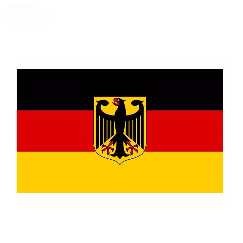 

Flag Sticker Eagle German Flag Motorcycle Car Decal Accessories 12.7CM*7.6CM