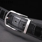 Ремень WESTAL мужской из натуральной кожи аллигатора, роскошный ковбойский брендовый винтажный Модный дизайнерский пояс для джинсов