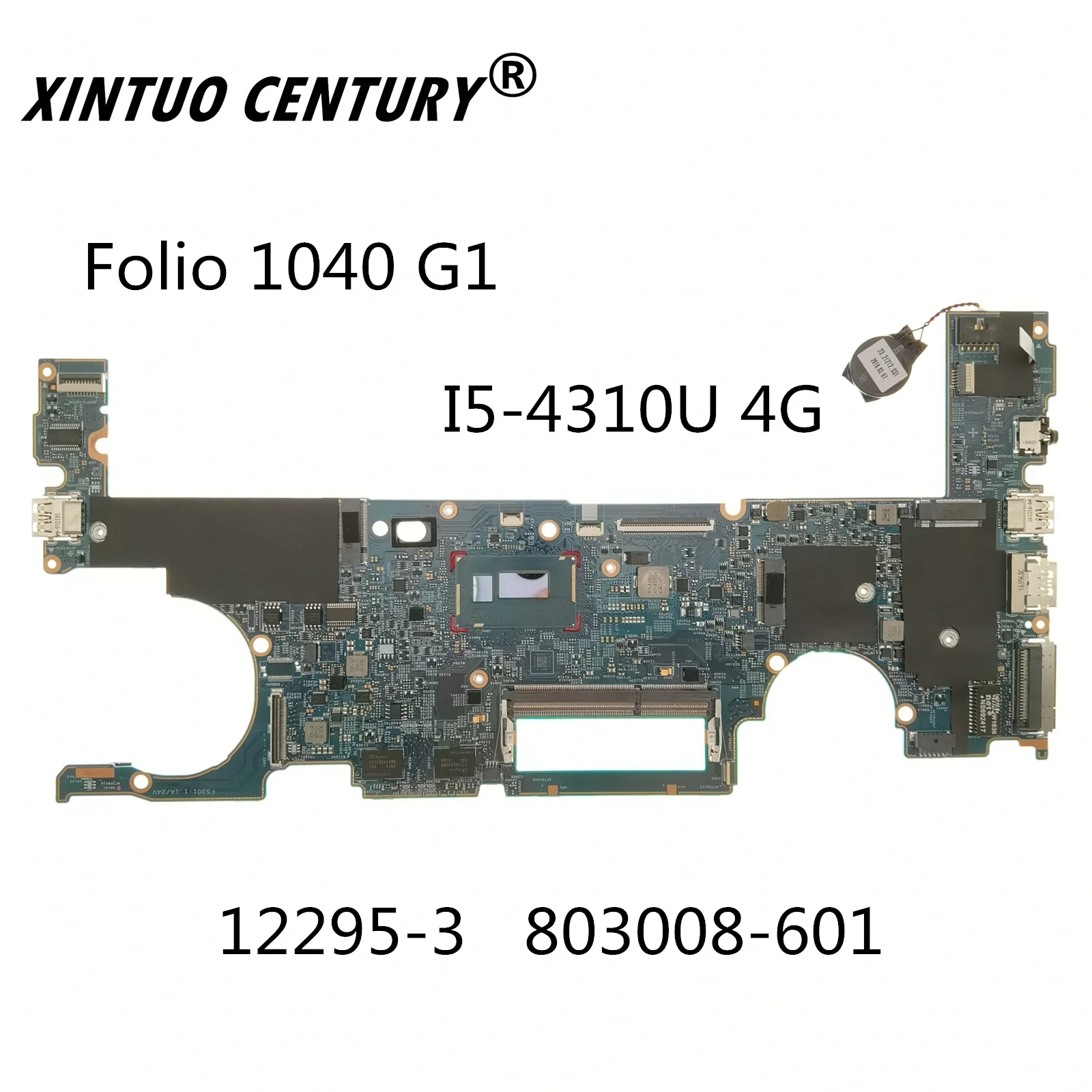 

Материнская плата для ноутбука HP EliteBook 1040 G1 803008-601 803008-001 12295-3 100% lu01. 031 W/ SR1EE i5-4310U 4G протестирована