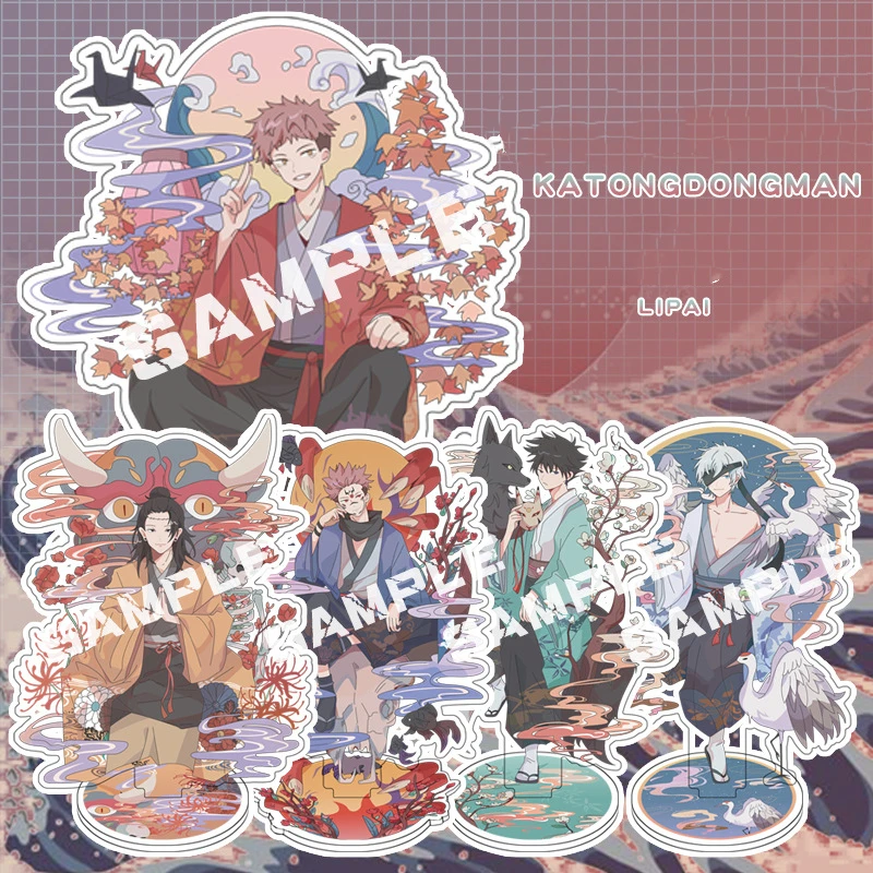 

Anime Jujutsu Kaisen Key Chain Women Pendant Key Ring Chain for Pants Jewelry Kids Cute Key Holder Fashion Acrylic Brelok