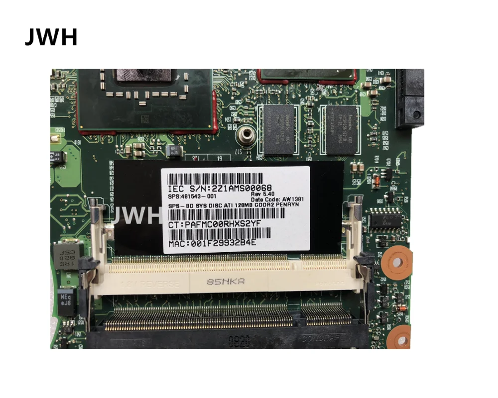 Для hp Compaq 6820s материнская плата 481543-001 481543-501 481543-601 протестированная Рабочая