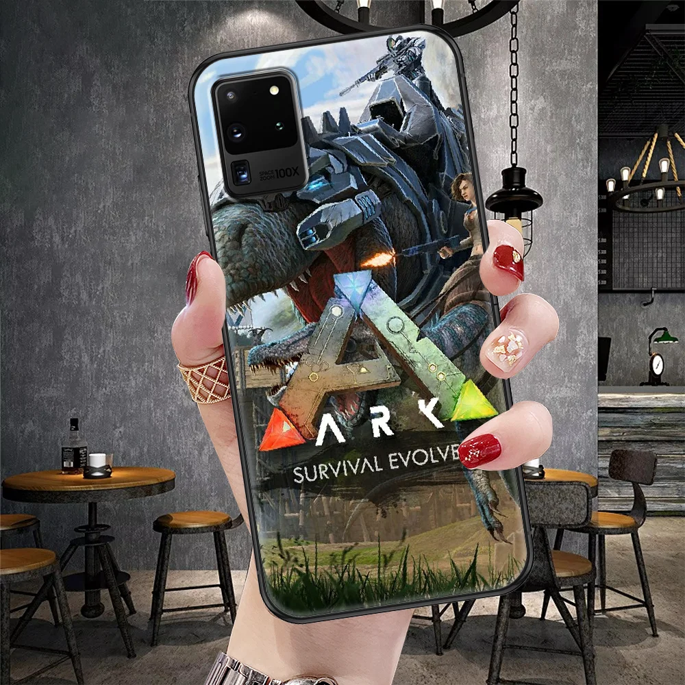 Чехол для телефона ARK Survival Samsung Galaxy Note 4 8 9 10 20 S8 S9 S10 S10E S20 Plus UITRA с ультрачерным
