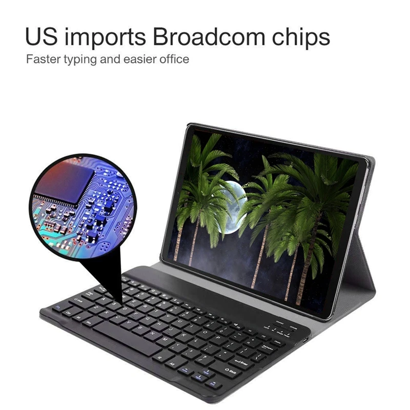 Wireless Keyboard for Samsung Galaxy Tab S5E(T720/T725)Case + 2 in 1 ic Leather Case | Keyboards
