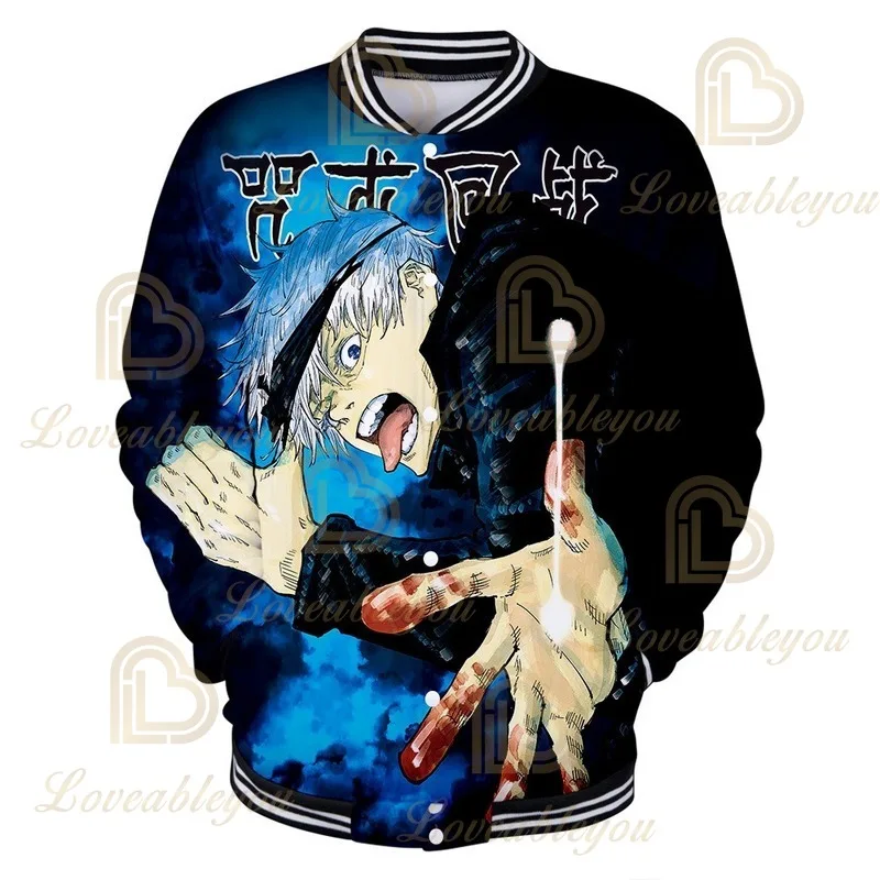 

Comic Baseball Jacket Men Women Jacket Japanese Anime Cosplay Costume Streetwear Hip Hop Baseball Uniform