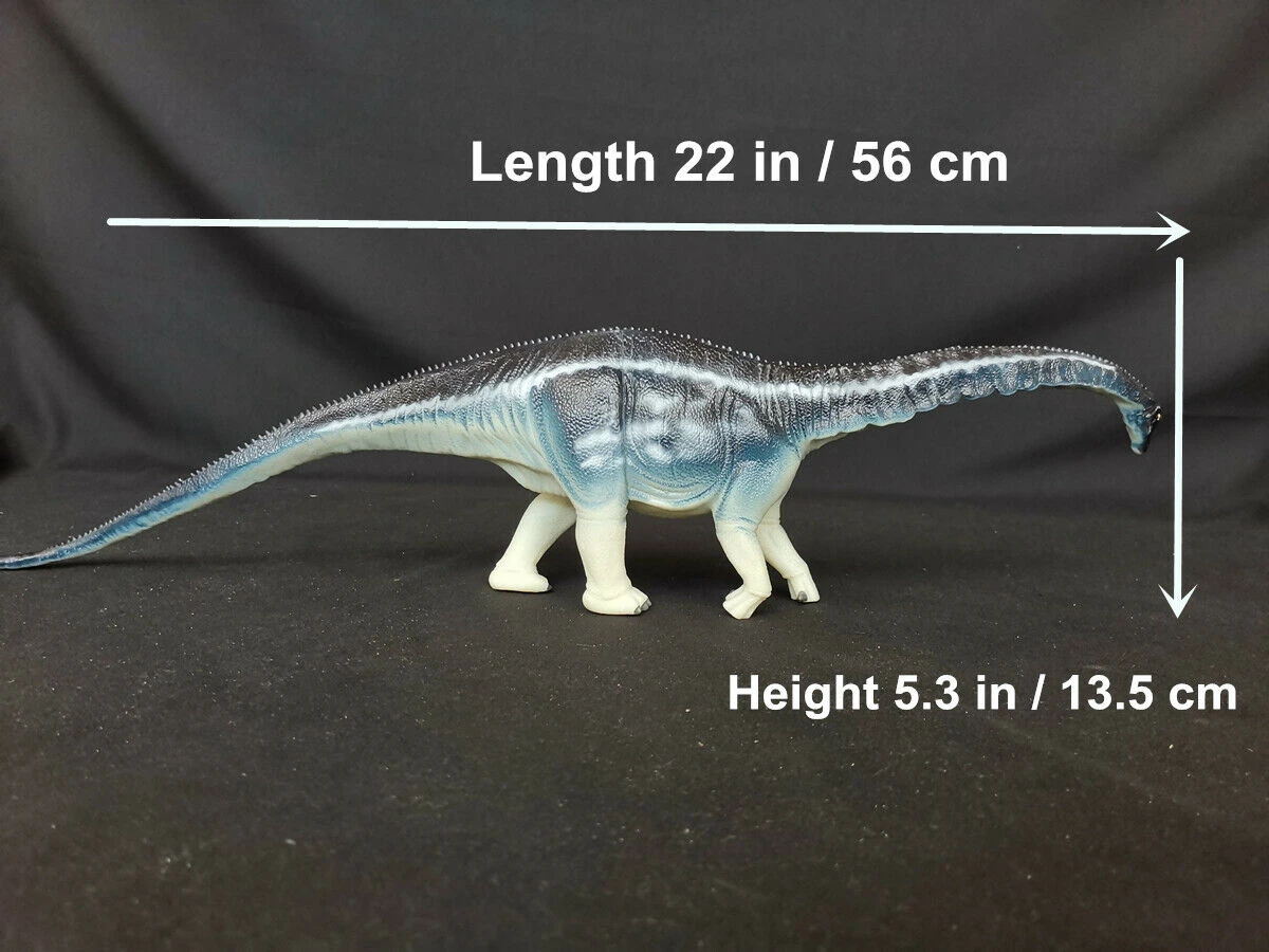 Большой динозавр фигурка модель игрушки коллектор мягкий ПВХ Apatosaurus развивающие