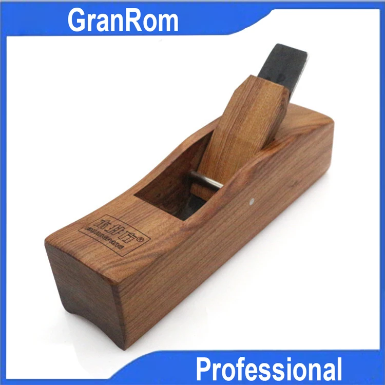 Rosewood Planer Cylindrical Planing Tools with Blade 32mm Handheld Convex Planer Woodworking Tools