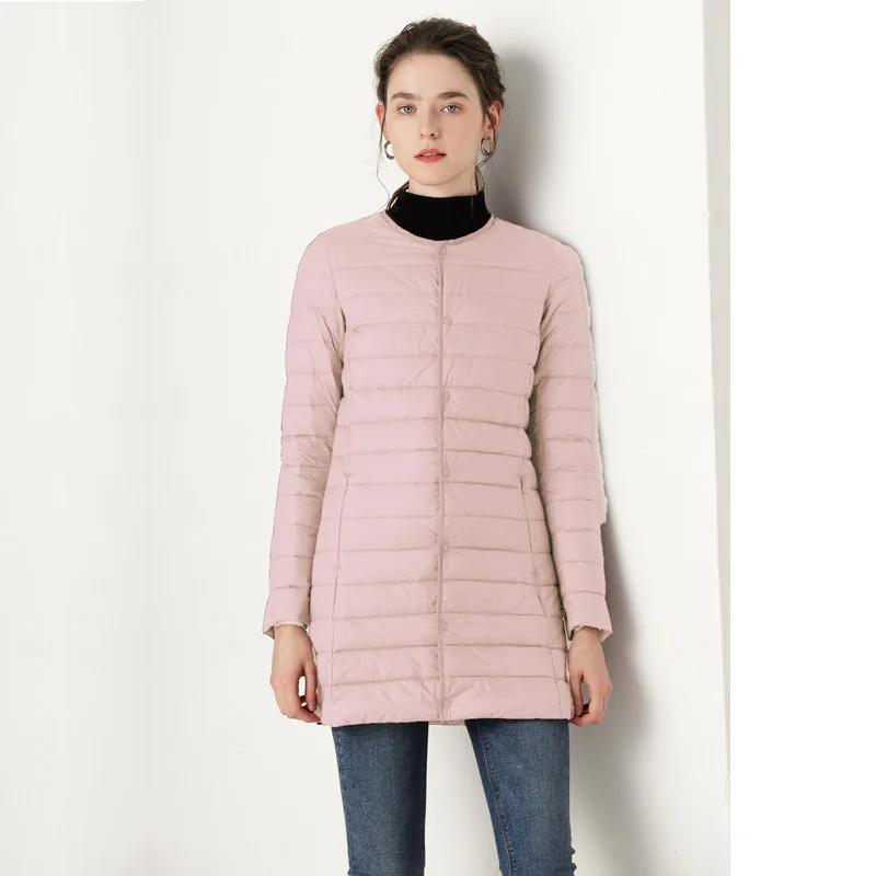 Женский пуховик Осень-зима 2020 ультралегкий корейский длинный тонкий A19001 KJ2679 |