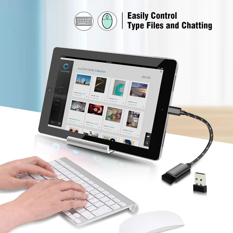 FONKEN Type C Otg USB 3 адаптер 15 см мобильный телефон OTG кабель для Xiaomi Huawei Type-c конвертеры