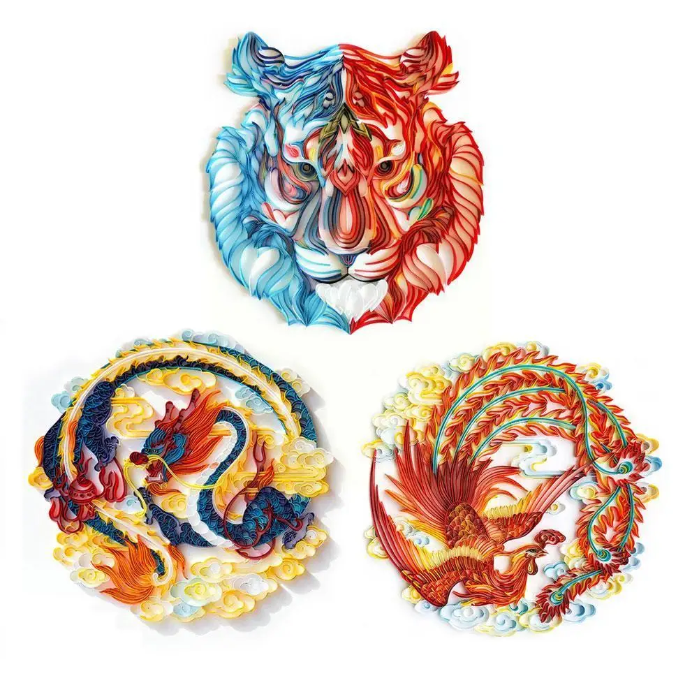 Творческий Набор для творчества сделай сам из бумаги с изображением животных