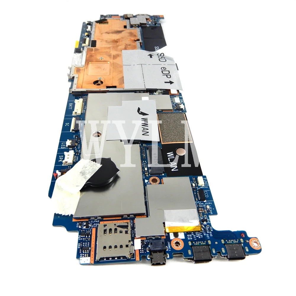 la d312p mainboard for dell latitude 13 7370 m7 6y75 cpu 8gb ram laptop motherboard cn 0kynnj cn kynnj tested work free global shipping