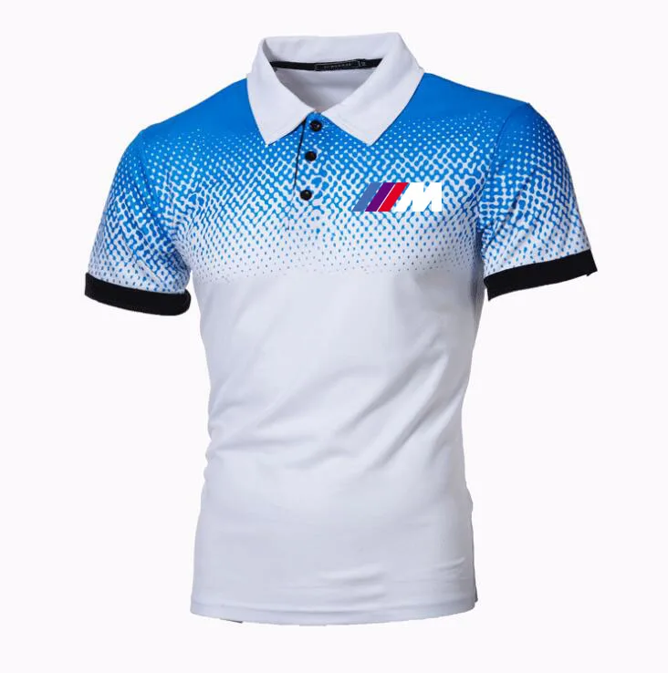 Футболка мужская с коротким рукавом и логотипом автомобиля хлопок повседневная