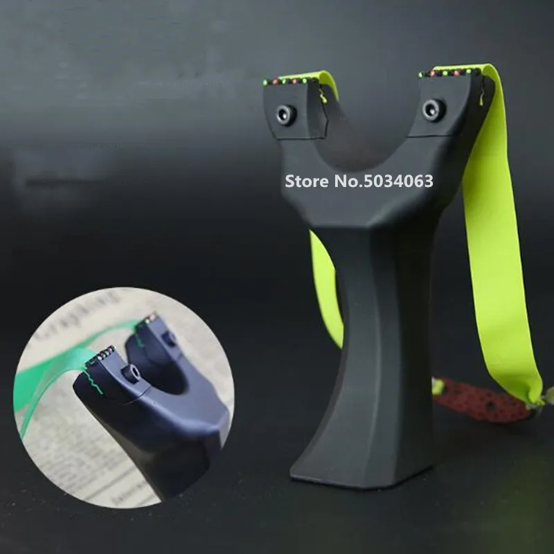 Охотничья Рогатка премиум класса 5 с плоской резиновой лентой