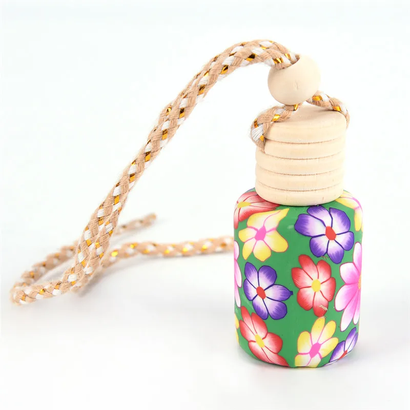 

Hot sale 1pc pottery perfume empty bottle Perfume Diffuser Fragrance Bottle Hanging Car Air Freshener bottle