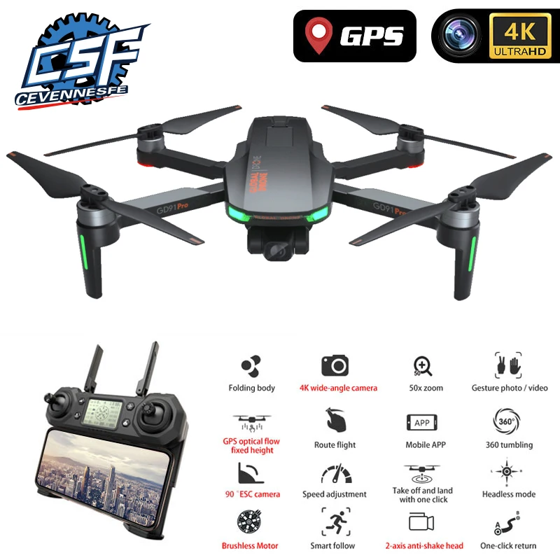 

2021 NEW 120 degree wide-angle HD, pixel 4K GPS Drone with Camera/ 2-Axis Profesional Dron Quadrocopter VS SG906 PRO FIMI Zino