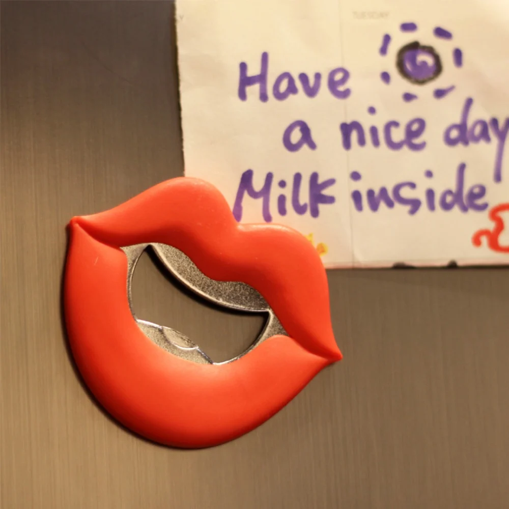 Marilyn Monroe Lips-Opener Beer Bottle Opener Fridge magnet Rubber Coated Stainless Steel. | Дом и сад