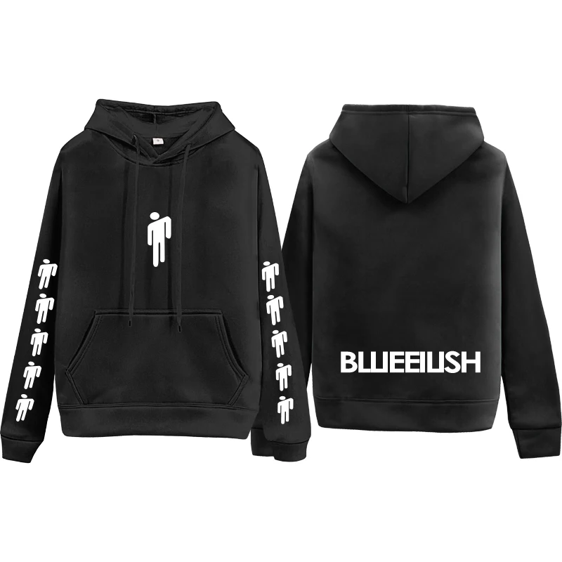 Billie Eilish Hang Neon Толстовка для женщин и мужчин с длинным рукавом Don't Smile At Me зеленая