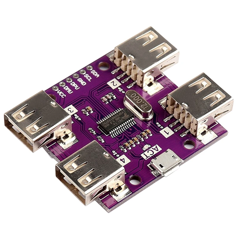 

4-портовый USB-концентратор 2,0, высокоскоростной контроллер для Arduino