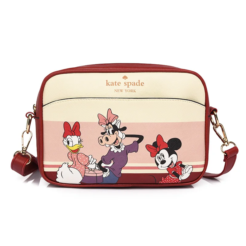 

Disney anime my melody Girl's single shoulder bag college student's Retro cartoon Bag Messenger Bag single shoulder women's bag