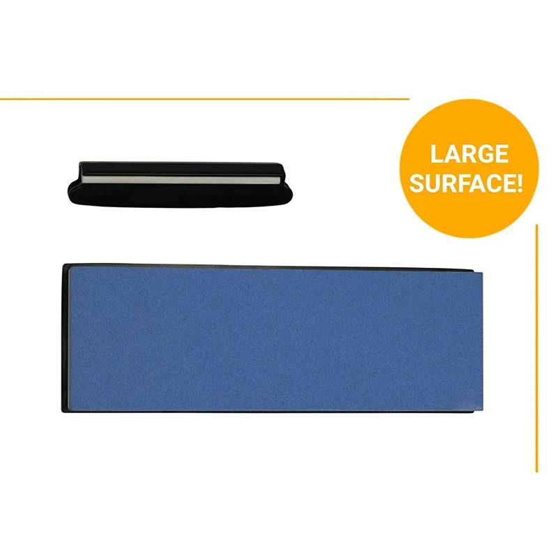 

Whetstone Sharpening Stone Set - 800/8000 Double Sharpener Stone - Angle Guide and Silicone Mat Included