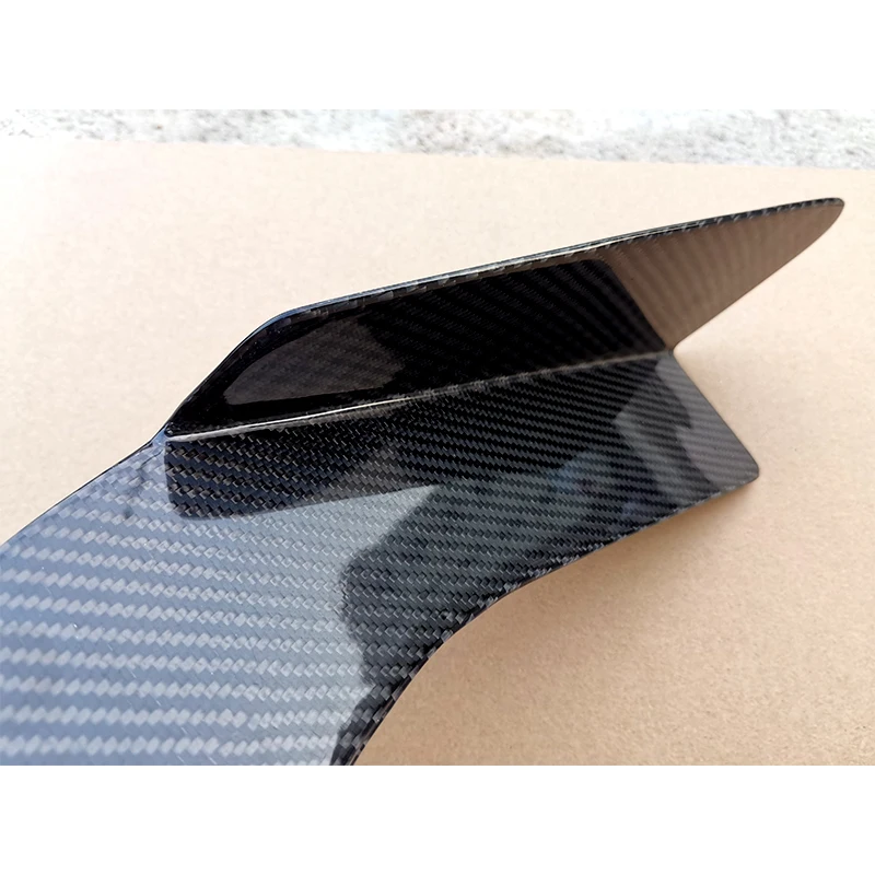 

Front Bumper Spoiler Protector Plate Lip Body Kit Carbon Fiber Car Decorative Strip Chin Shovel For Porsche Cayman 718 719 987